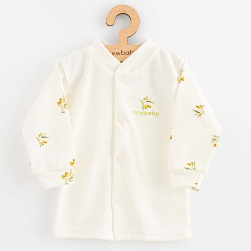 Dojčenský kabátik z organickej bavlny New Baby Olivy 56 (0-3m)