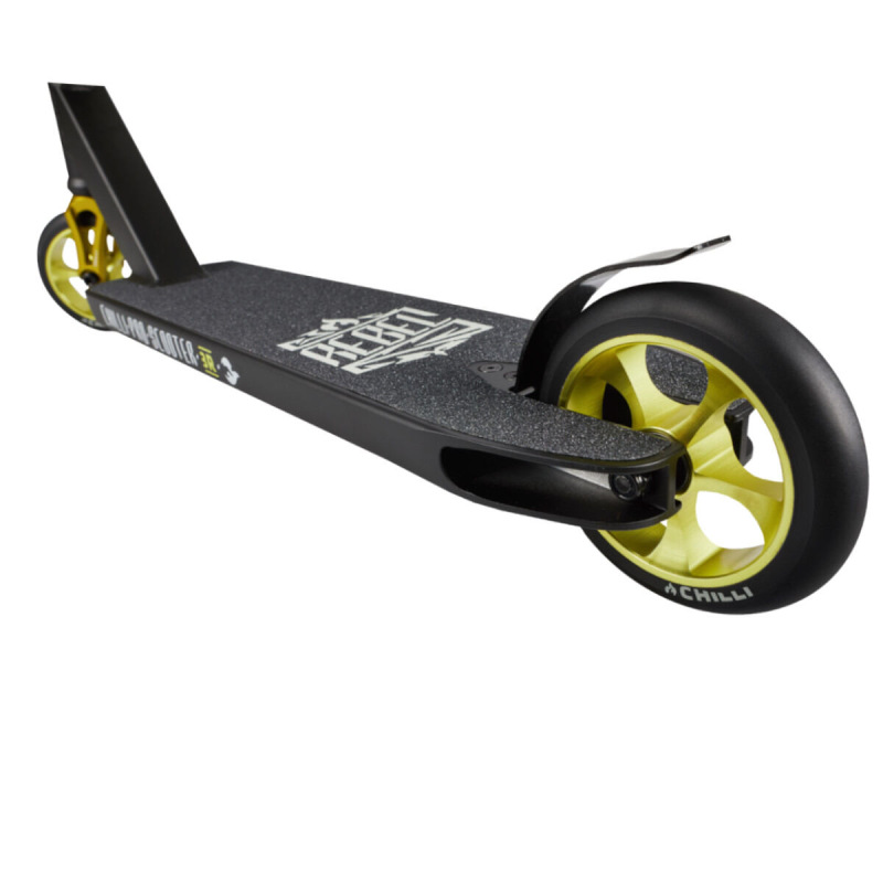 Reaper Reloaded Rebel Lime freestylová kolobežka 4