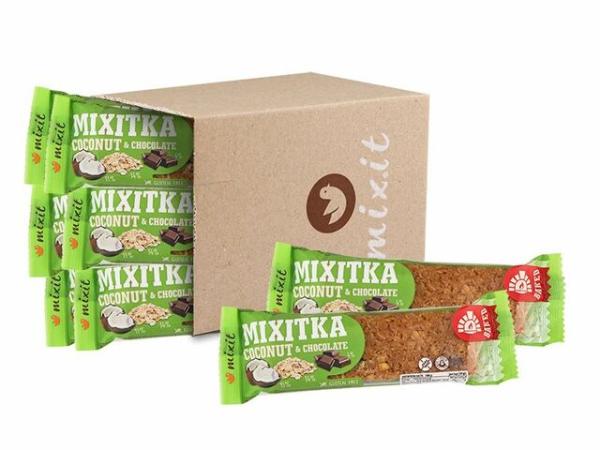 Mixit Mixitky BEZ LEPKU - Kokos + Čokoláda (8 ks) 400 g
