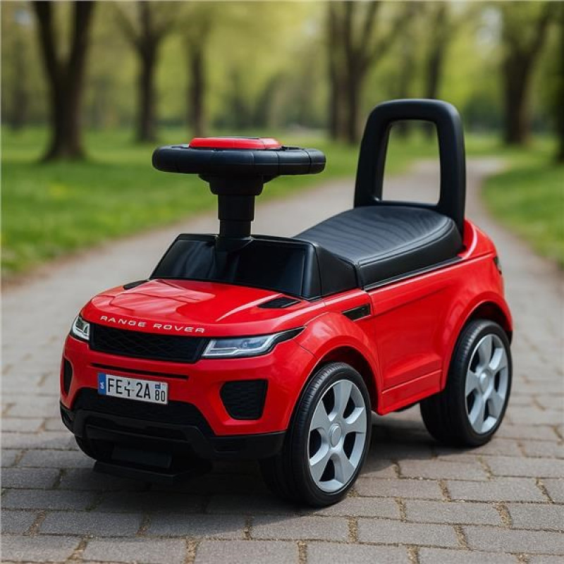 Detské odrážadlo SUV Baby Mix Prime červené v koži 1