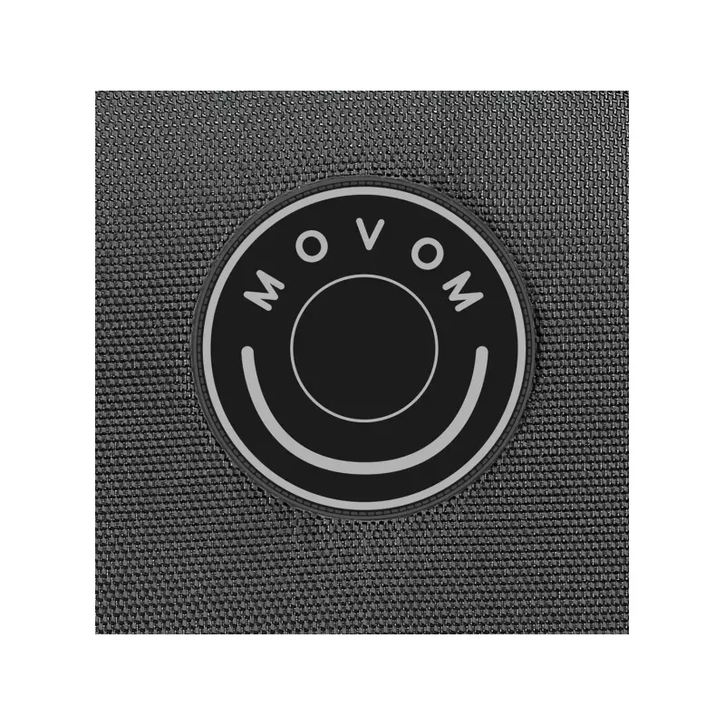 MOVOM Atlanta Grey, Sada luxusných textilných cestovných kufrov, 77cm/66cm/55cm, 5318423