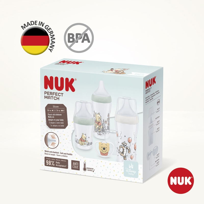 NUK Perfect Match Disney Winnie the Pooh Set 1