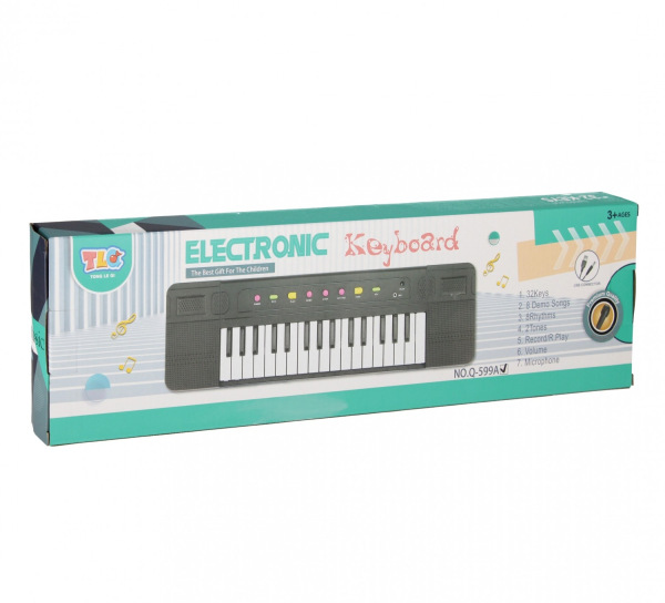 Elektronický klavír s mikrofónom 4