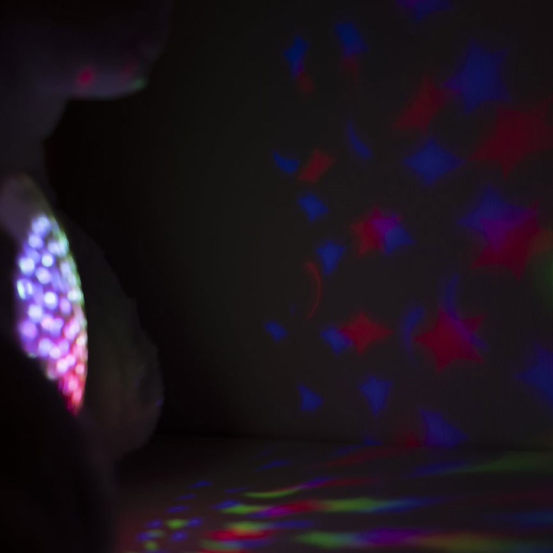 Plyšový ľadový medveď s projektorom a hudbou Baby Mix 1