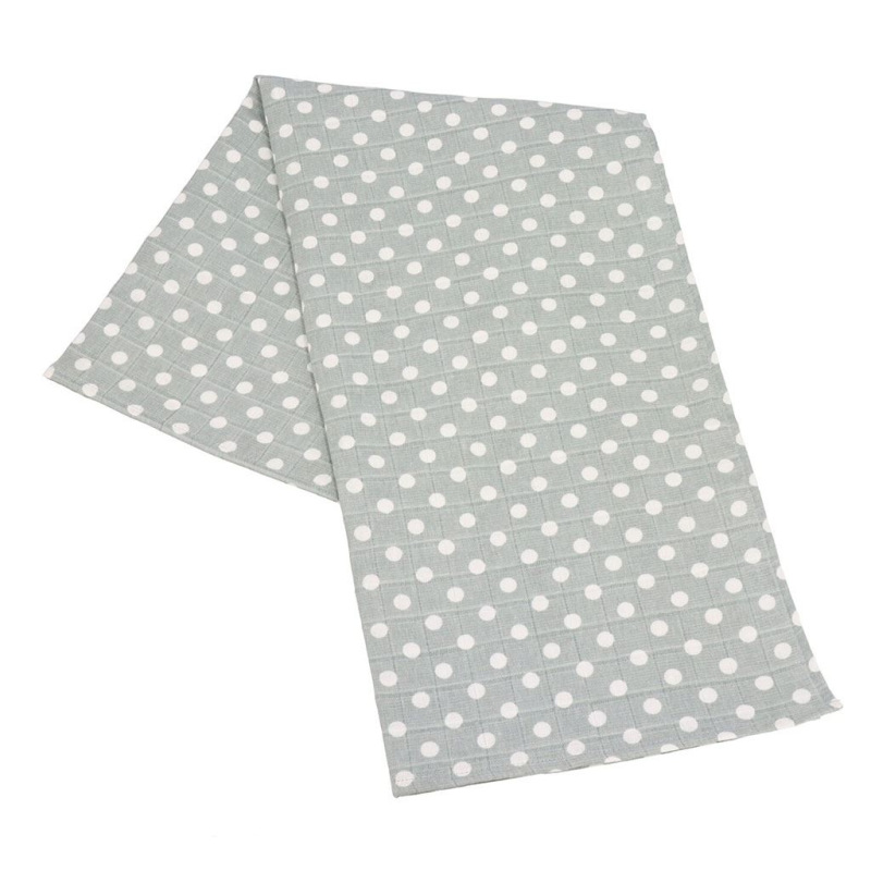 Látková tetra osuška New baby Softy 90 x 110 cm sivo-biela 2 ks 1