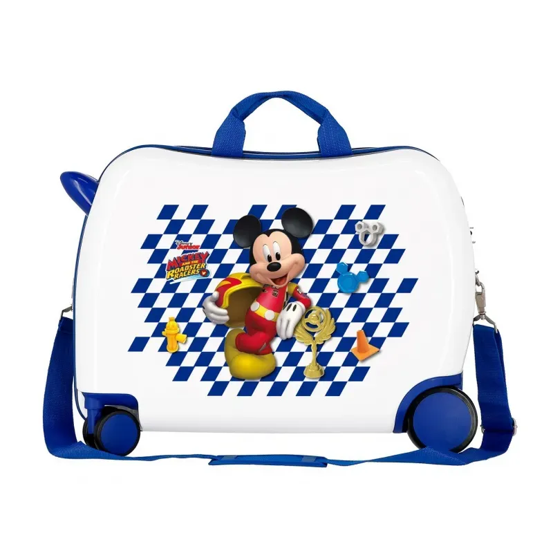 JOUMMA BAGS cestovný kufor na kolieskach / odrážadlo MICKEY MOUSE Good Mood, 34L, 4649861