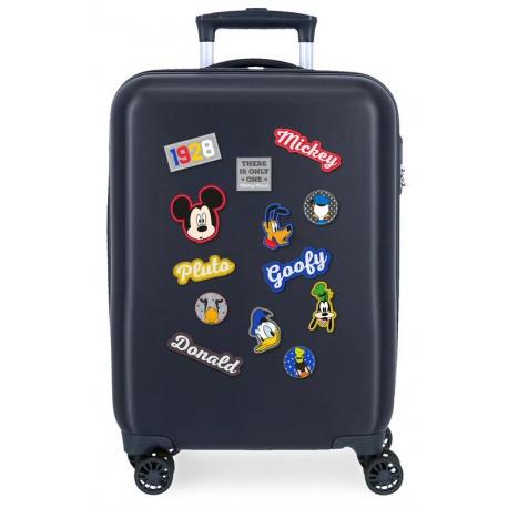 JOUMMA BAGS detský ABS cestovný kufor MICKEY MOUSE Good Day, 55x38x20cm, 34L, 3071729
