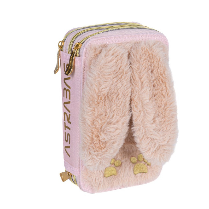 Trojposchodový peračník s náplňou AstraBAG FLUFFY BUNNY, AC31, 503024083 1