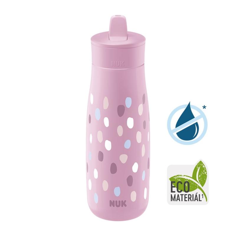 Detská fľaša NUK Mini-Me Flip 450 ml (12+ m.) pink 1