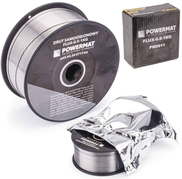 Drôt zvárací trubičkový 0,8 mm cievka 1kg 2