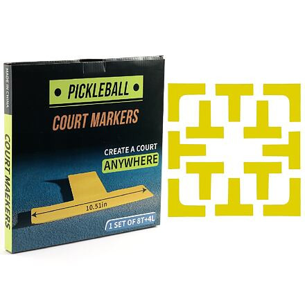 Court Marker Kit lajny na pickleball žltá