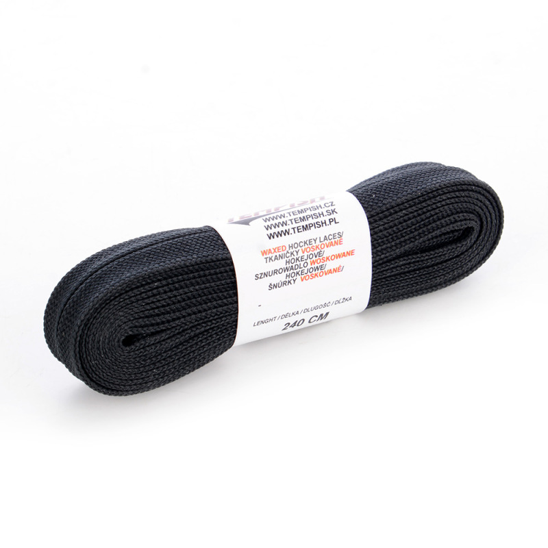 Tempish Šnúrky hokejové voskované 200 - 320 cm (10)