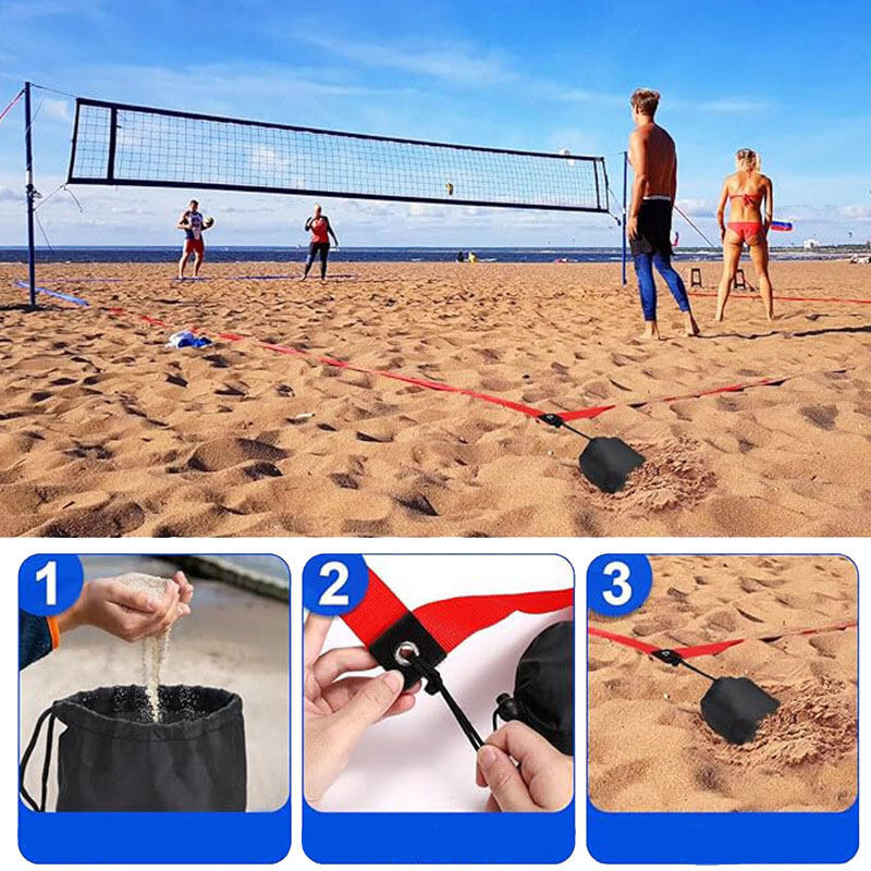 Beach Tour lajny beach volejbal s kotvením 4