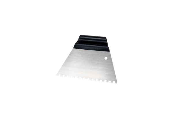 Špachtľa Kubala 0515, plast, oceľ, zub 4x4mm,180mm
