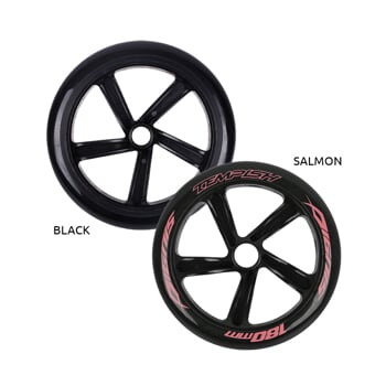 PU 87A 180x30 koliesko na kolobežku salmon