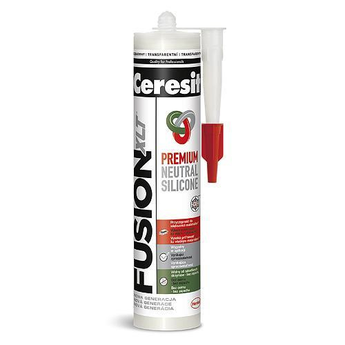 Silikon CERESIT Fusion XLT, 280 ml, Premium, transparent