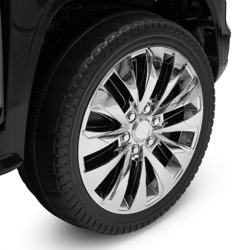 Detské elektrické autíčko Baby Mix Police 4x4 čierne (Poškodený obal) 5