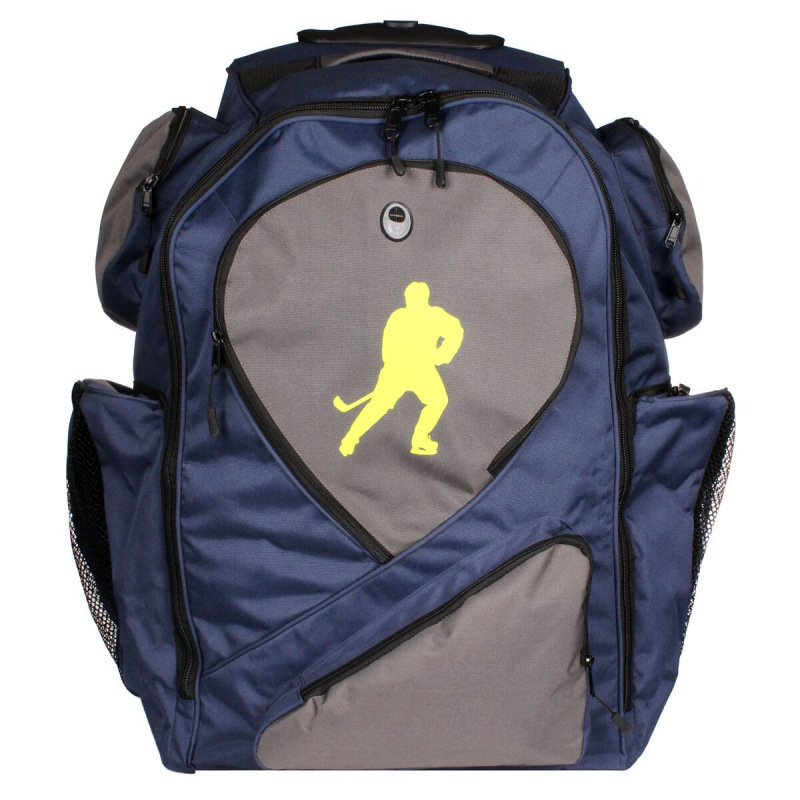 Hockey League cestovný batoh na kolieskach navy-sivá 2