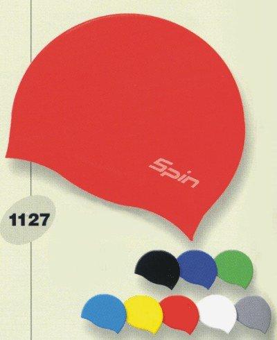 EFFEA Kúpacia čiapka SILICON SPIN 1127 červená