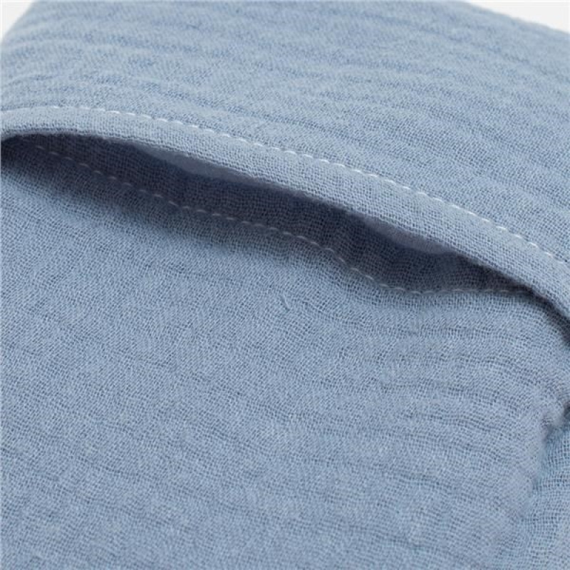 Mušelín Hrejúci a chladiaci vankúšik Termofor s višňovými peckami New Baby STANDARD blue 1