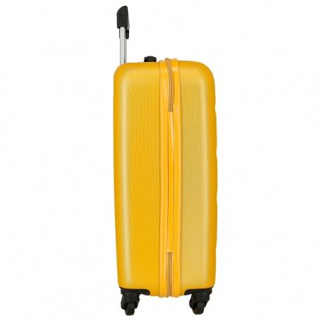 JOUMMA BAGS ABS Cestovný kufor ROLL ROAD FLEX Ochre, 55x38x20cm, 35L, 584916D (small)
