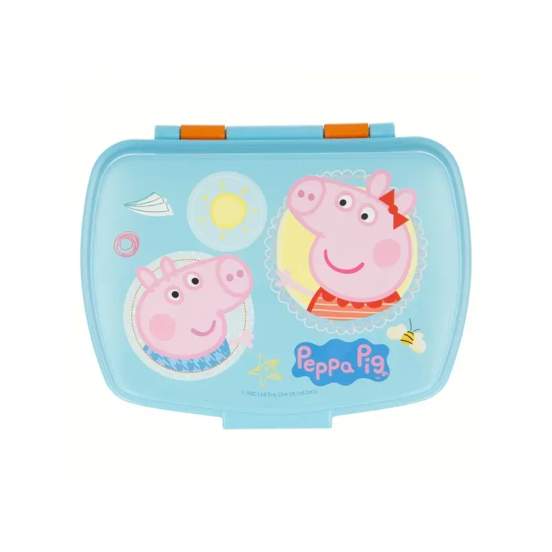 STOR Plastový box na desiatu PEPPA PIG, 13914