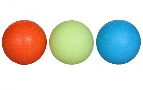 LiveUp Grip Ball posilňovacie loptičky, 3 ks