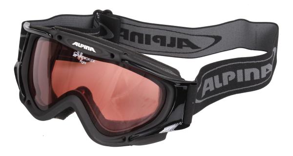 Alpina E-rotic okuliare lyžiarske čierna