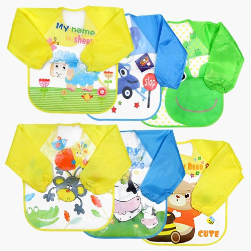 Detská zástera s rukávmi 1