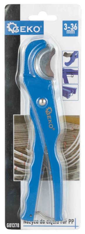 Nožnice na PVC rúrky, priemer 3 - 36 mm, GEKO 3