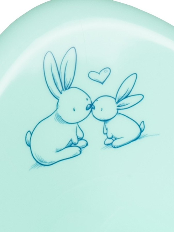 Detský nočník Bunny mätový 1