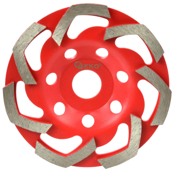 Brúsny diamantový kotúč 125 x 22 mm na kameň, L-SHAPE, GEKO