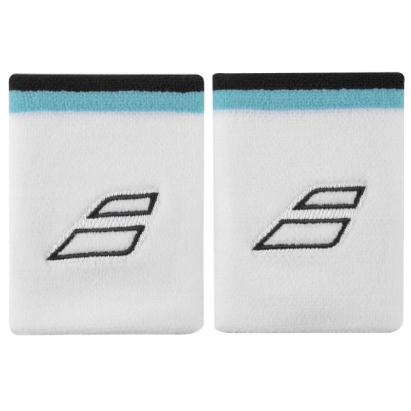 Terry Jumbo Wristband 2025 potítka biela-modrá