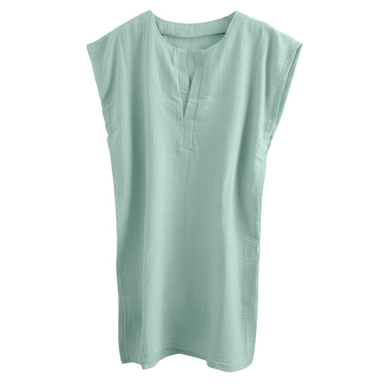 Mušelínové pončo Mommy mint S/M