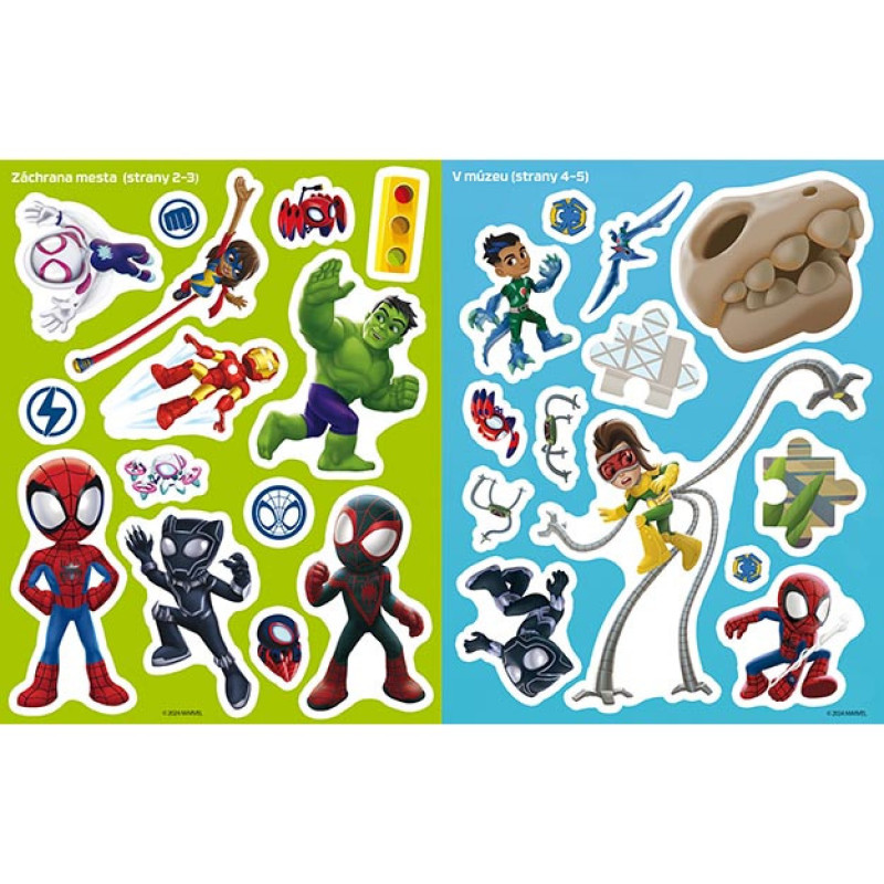 Samolepková knižka Spidey 2