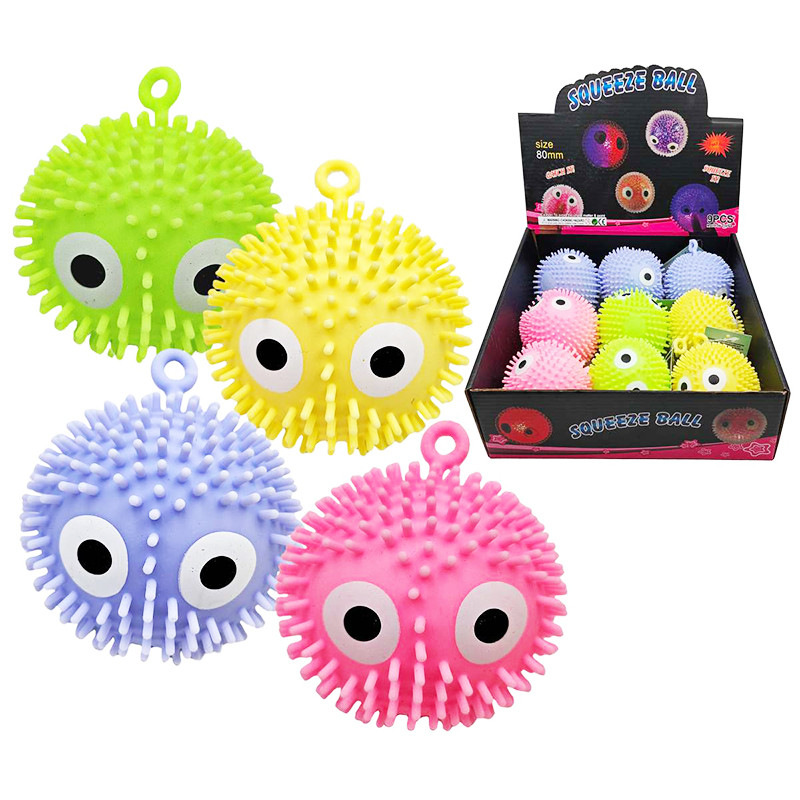 Stláčacia okatá loptička