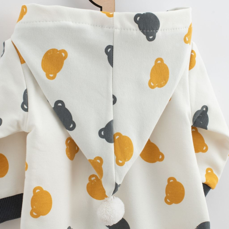 Dojčenský teplákový overal New Baby Little One sivá 92 (18-24m) 1