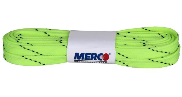 Merco PHW-10 šnúrky do korčúľ, voskované zelená sv., 240cm