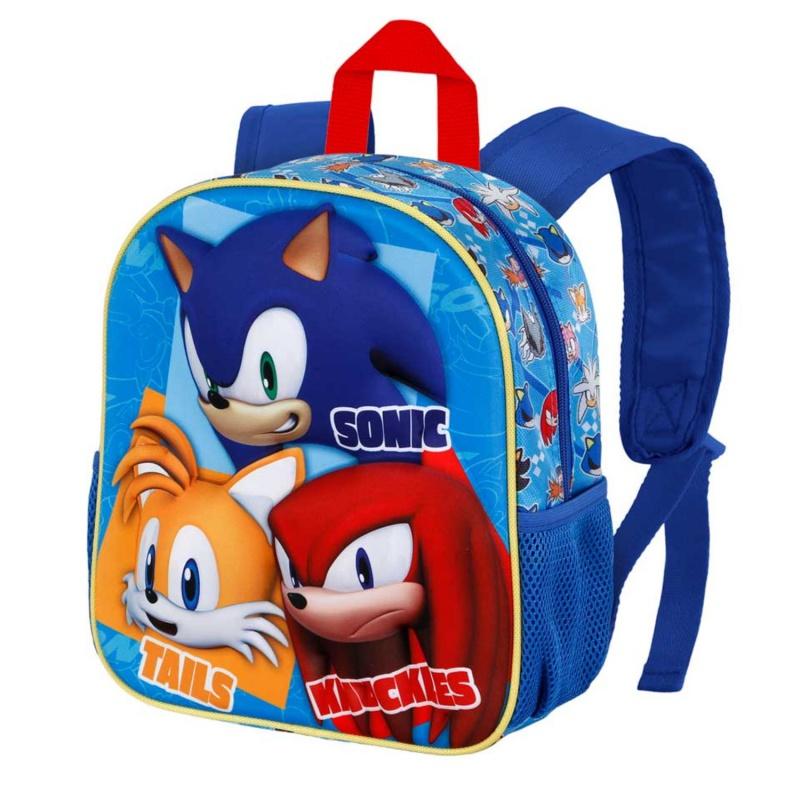 Detský 3D batoh Ježko Sonic, 06443