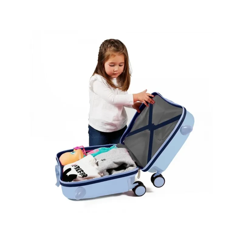 Detský kufor na kolieskach / odrážadlo DISNEY FROZEN Nature Is Magical, 34L, 4019821 4