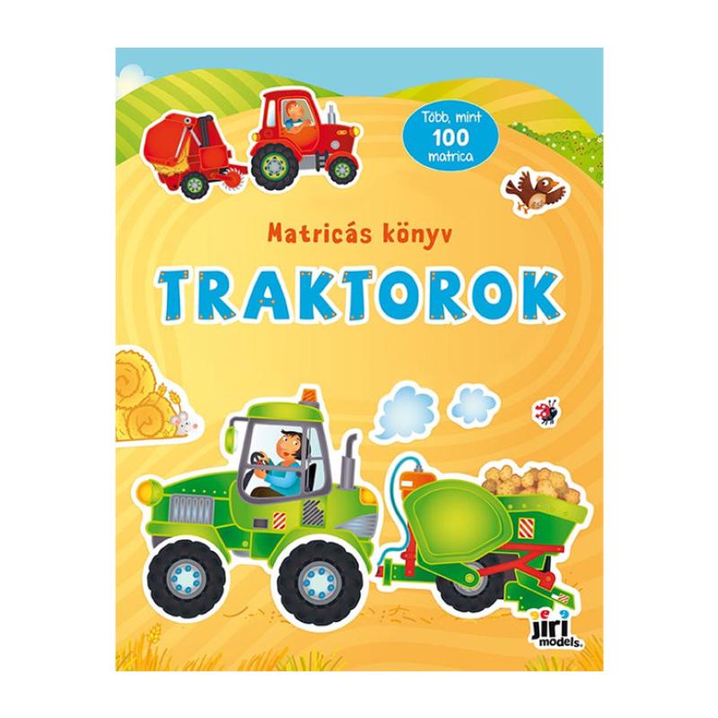 Samolepková knižka Traktory, HU