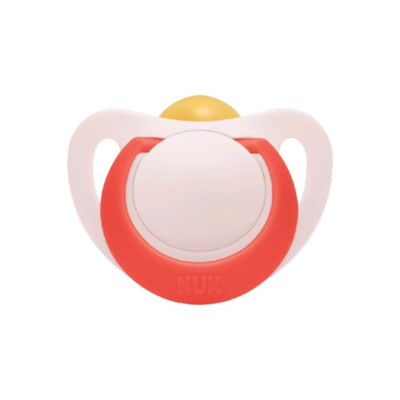 Dojčenský latexový cumlík NUK Star 18-36 m červený 18-36 m