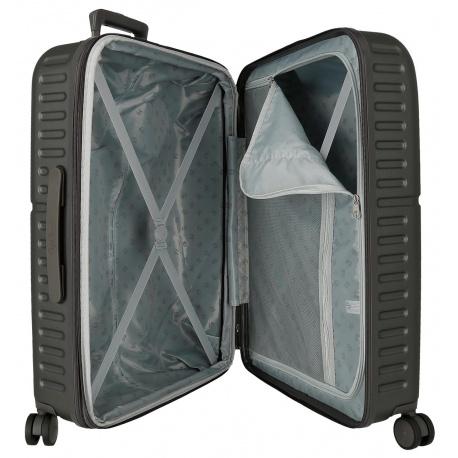 JOUMMA BAGS Sada ABS cestovných kufrov 70cm/55cm PEPE JEANS ACCENT Antracita, 7699531
