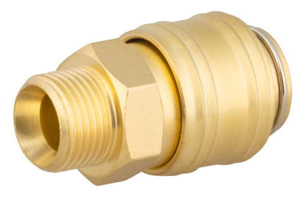 Rýchlospojka na kompresor Airtool NUQ-2, 3/8", Ms, vonkajší závit, na vzduch 1