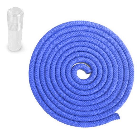 Gymnastické švihadlo Sedco 3m - PVC Tuba modrá