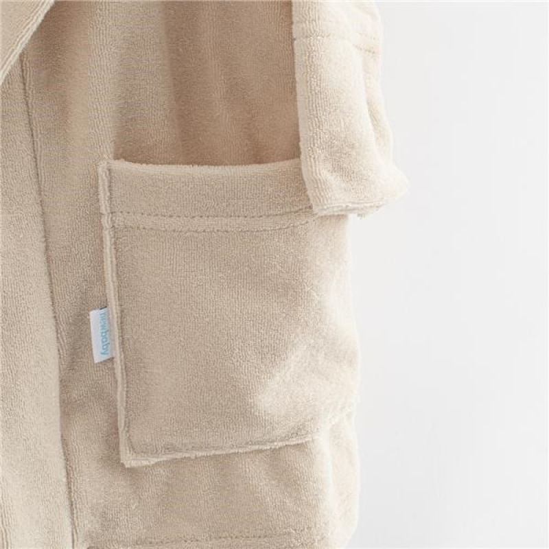 Detský froté župan New Baby Comfortably beige 116/122 2