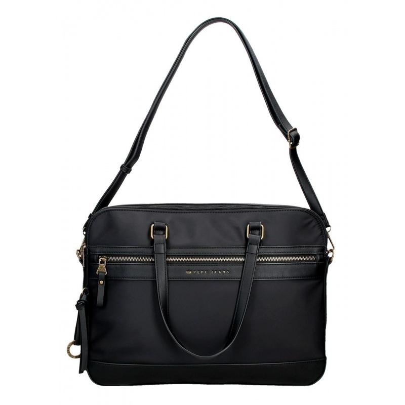 Pepe Jeans Morgan Black - Taška na notebook 15,6", 7926031