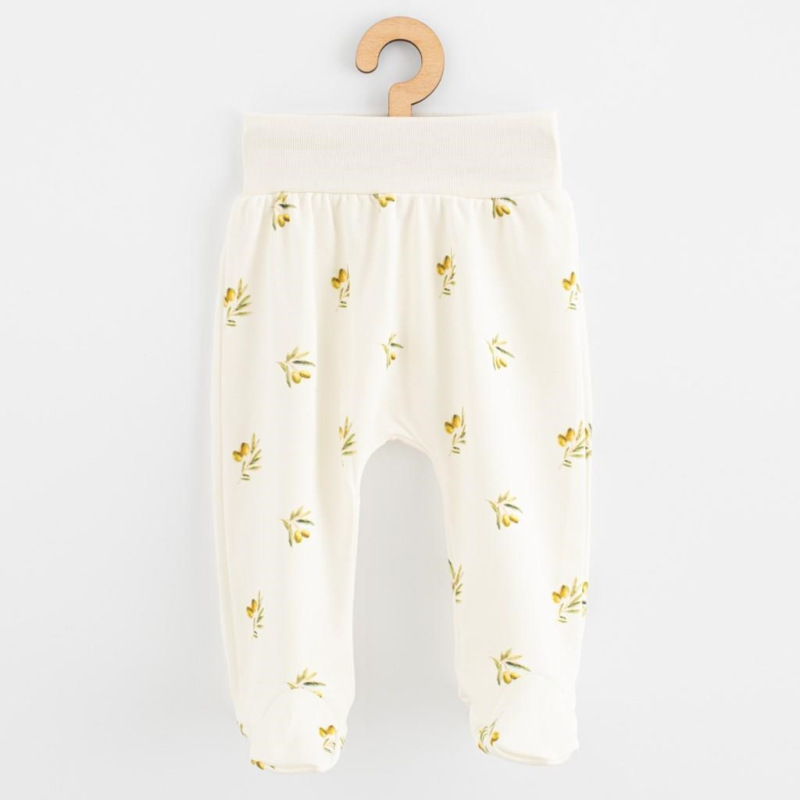Dojčenské polodupačky z organickej bavlny New Baby Olivy 68 (4-6m)