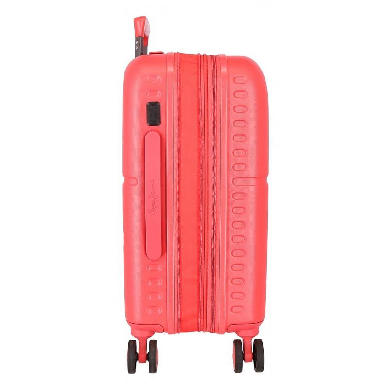 PEPE JEANS Highlight Coral, ABS Cestovný kufor, 55x40x20cm, 37L, 768862D (small exp.) 5