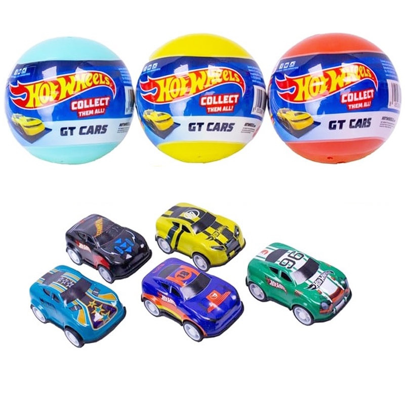 Autíčko Hot Wheels vo vajíčku